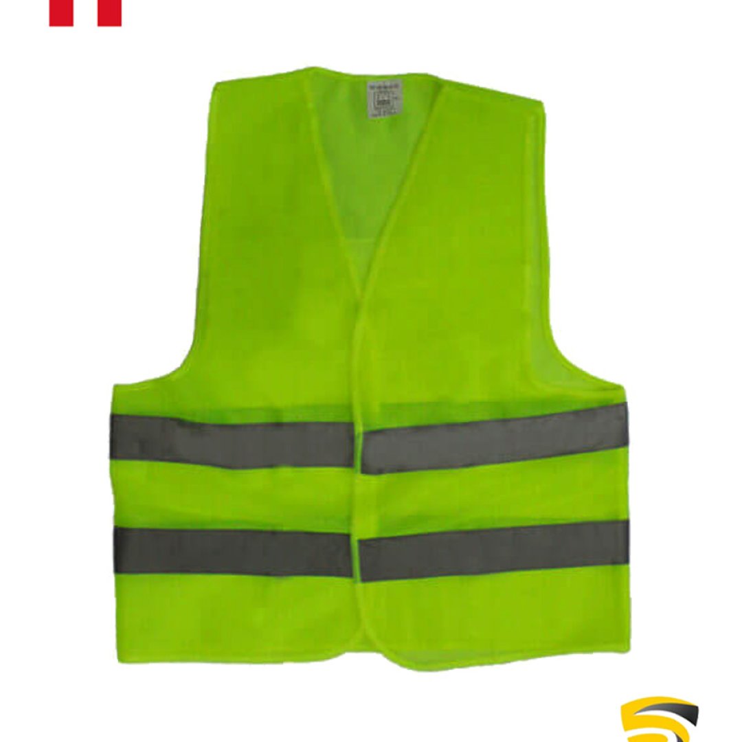 CHALECO VISITEX REFLECTIVO IMPERMEABLE HV  VERDE STD 140 grs