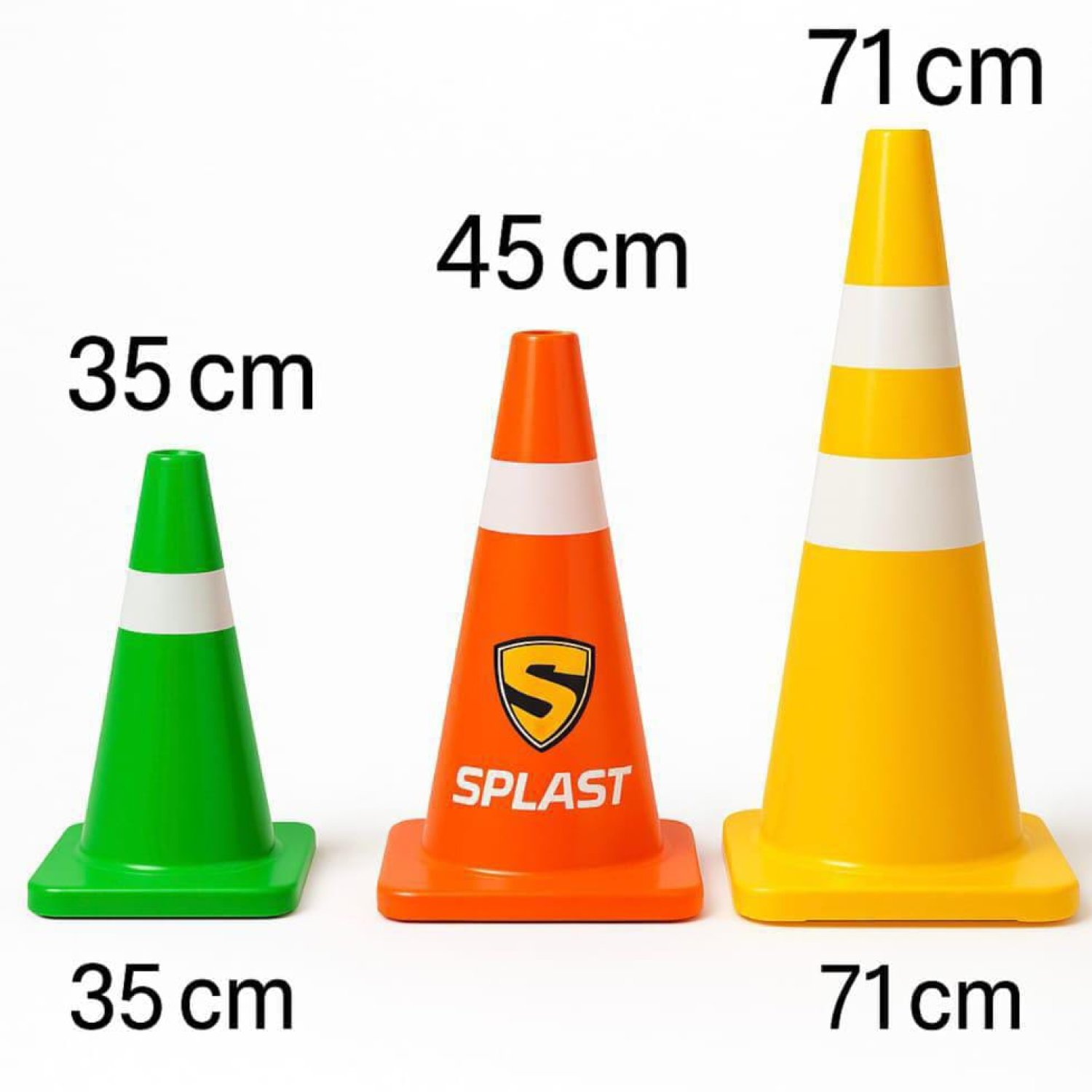 Cono vial de 71cm (28″)